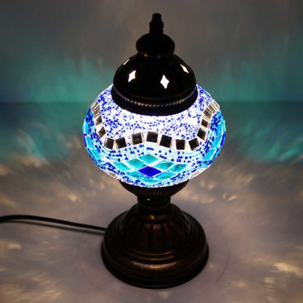 Blaue Mosaiklampe Istanbul