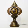 Braune Mosaik Lampe