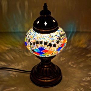 Bunte Mosaik Lampen