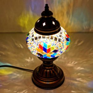 Mosaiklampe Farbig