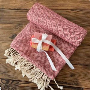 Rotes Saunatuch